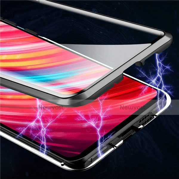 Luxury Aluminum Metal Frame Mirror Cover Case 360 Degrees T04 for Xiaomi Mi Note 10 Pro