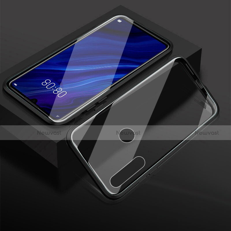 Luxury Aluminum Metal Frame Mirror Cover Case 360 Degrees T05 for Huawei Honor 10i