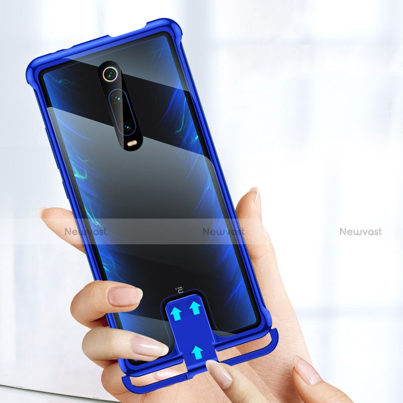 Luxury Aluminum Metal Frame Mirror Cover Case 360 Degrees T05 for Xiaomi Mi 9T Pro