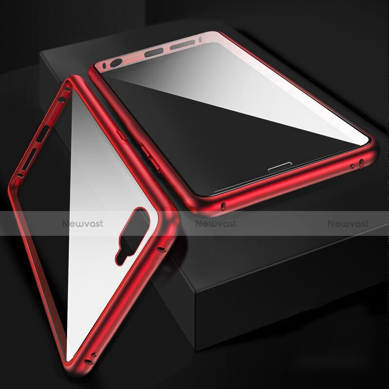 Luxury Aluminum Metal Frame Mirror Cover Case 360 Degrees T06 for Oppo K1