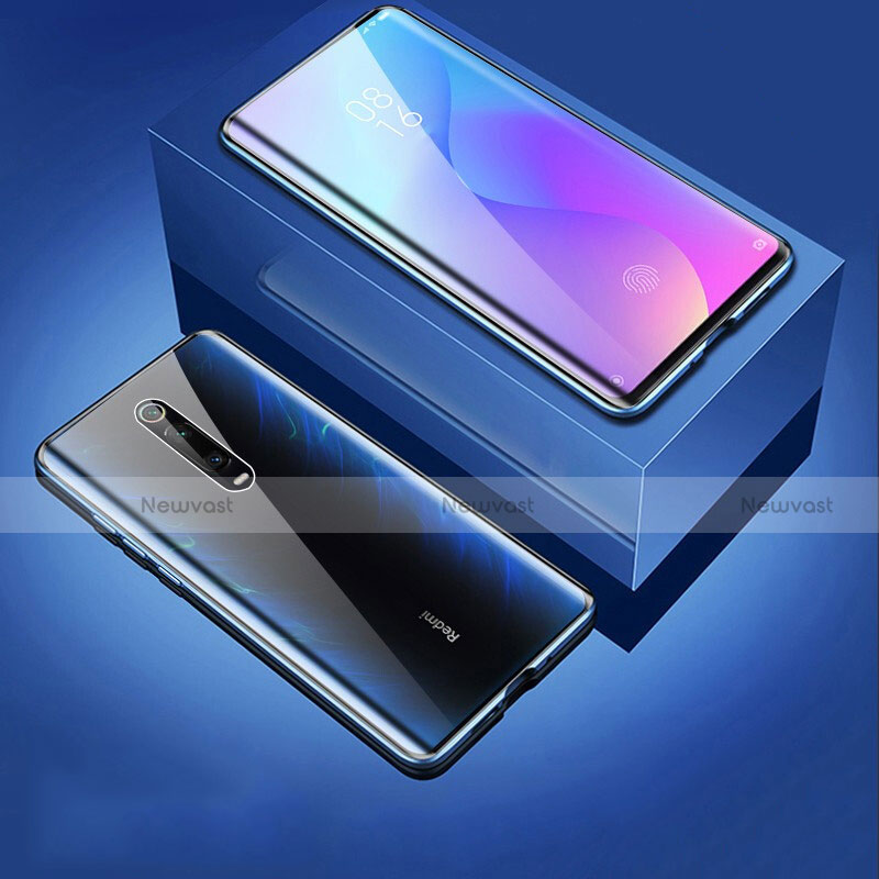 Luxury Aluminum Metal Frame Mirror Cover Case 360 Degrees T06 for Xiaomi Mi 9T