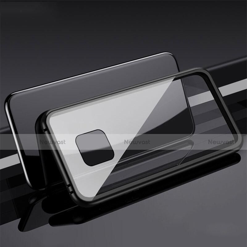 Luxury Aluminum Metal Frame Mirror Cover Case 360 Degrees T08 for Huawei Mate 20 Pro