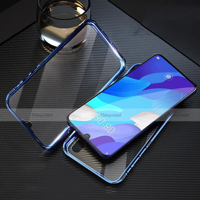 Luxury Aluminum Metal Frame Mirror Cover Case 360 Degrees T11 for Huawei Nova 5