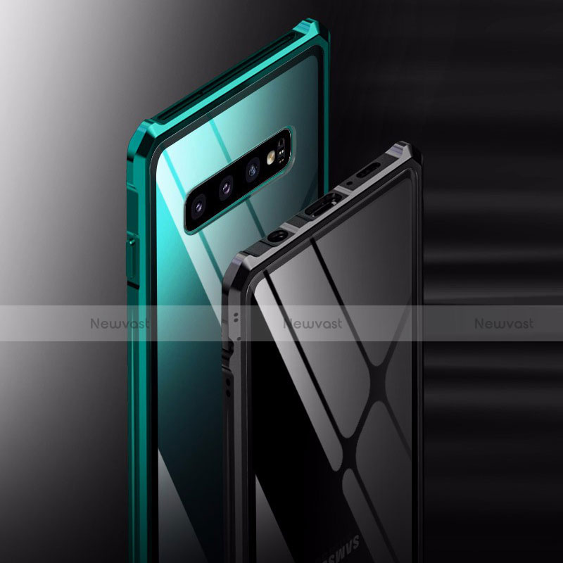 Luxury Aluminum Metal Frame Mirror Cover Case A01 for Samsung Galaxy S10 5G