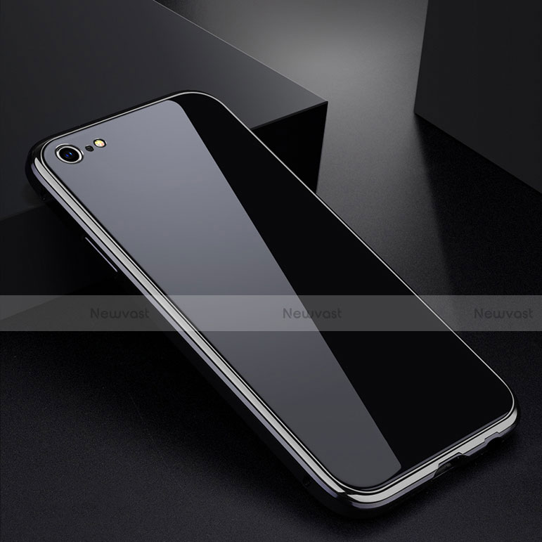Luxury Aluminum Metal Frame Mirror Cover Case for Apple iPhone 6 Silver
