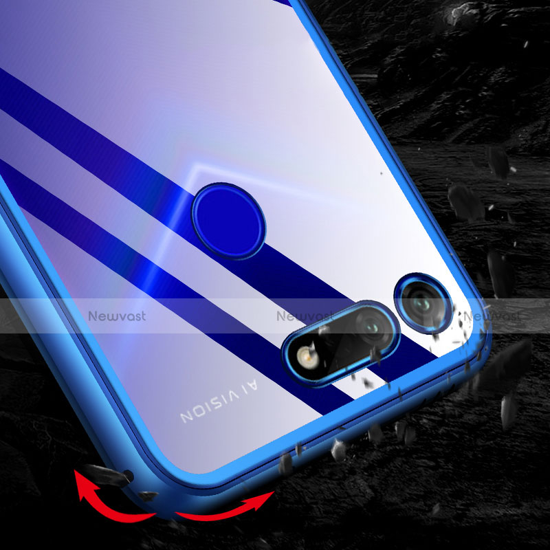 Luxury Aluminum Metal Frame Mirror Cover Case for Huawei Honor V20