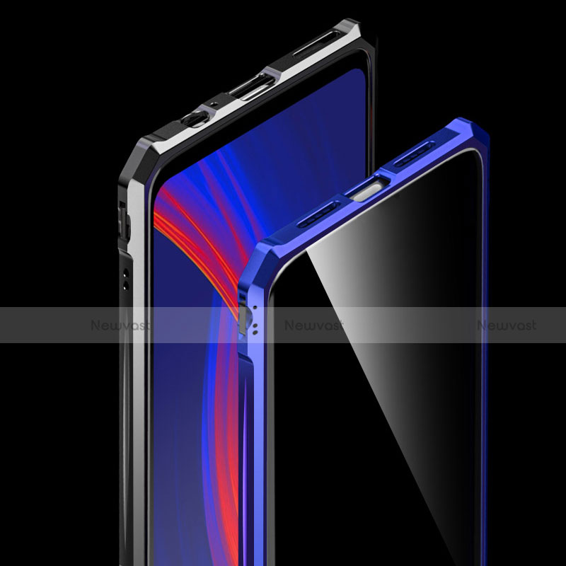 Luxury Aluminum Metal Frame Mirror Cover Case for OnePlus 6T