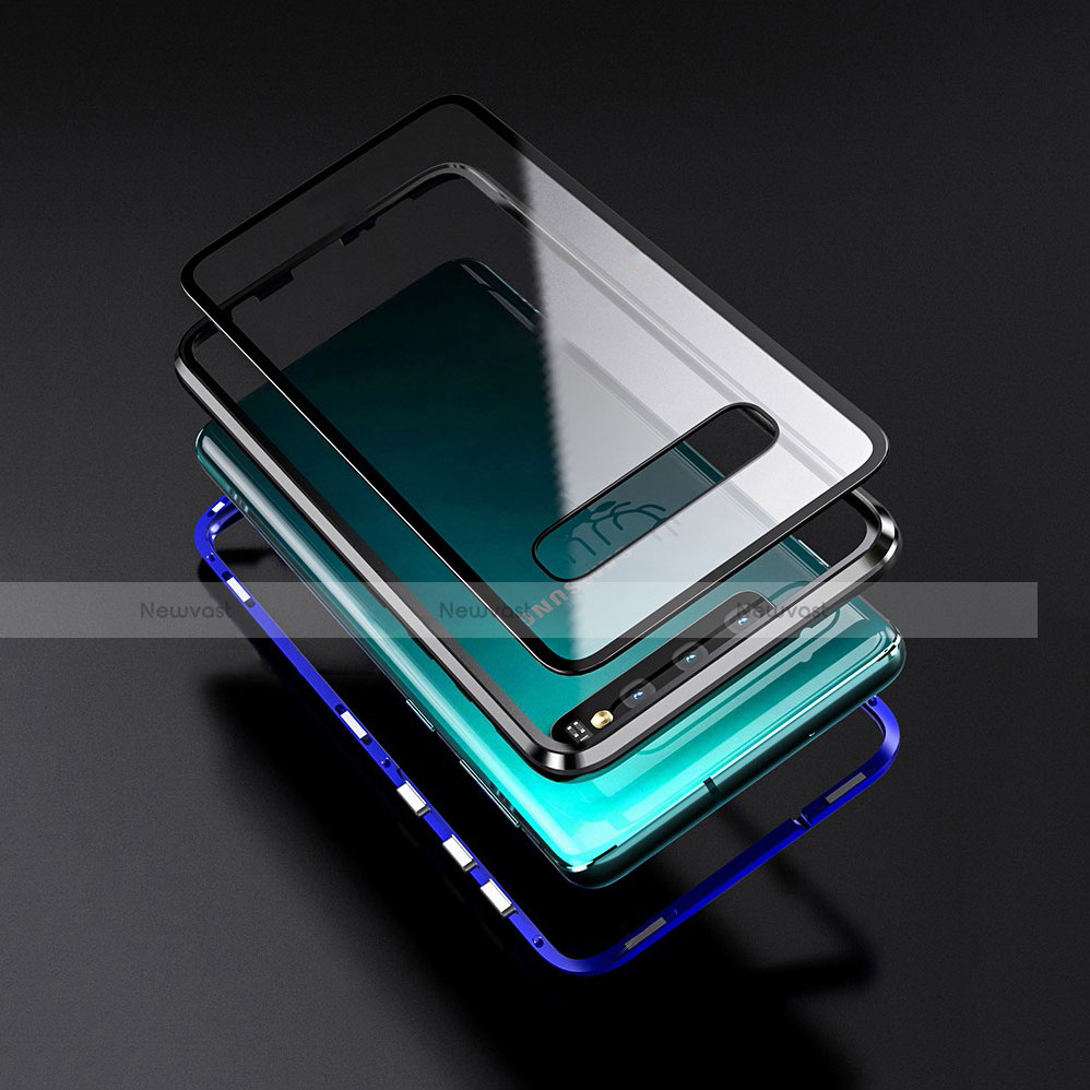 Luxury Aluminum Metal Frame Mirror Cover Case for Samsung Galaxy S10