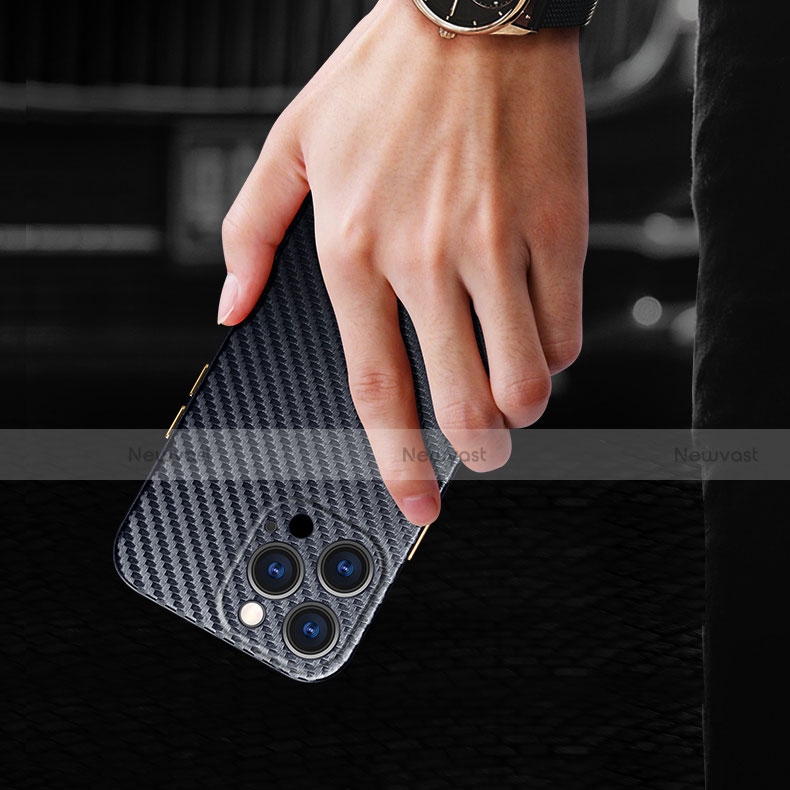 Luxury Carbon Fiber Twill Soft Case C01 for Apple iPhone 13 Mini