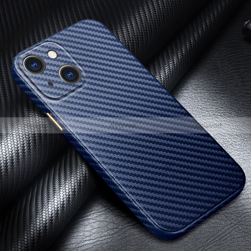 Luxury Carbon Fiber Twill Soft Case C01 for Apple iPhone 15 Plus