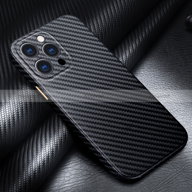 Luxury Carbon Fiber Twill Soft Case C01 for Apple iPhone 16 Pro