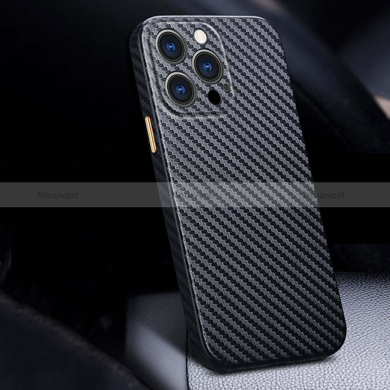 Luxury Carbon Fiber Twill Soft Case C01 for Apple iPhone 16 Pro