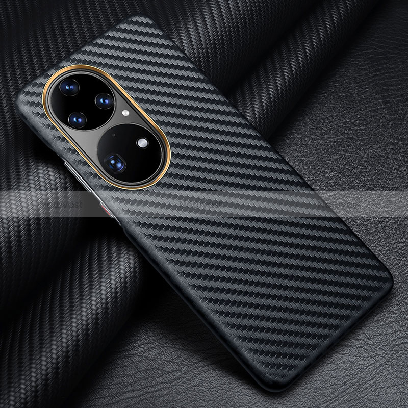 Luxury Carbon Fiber Twill Soft Case Cover for Huawei P50