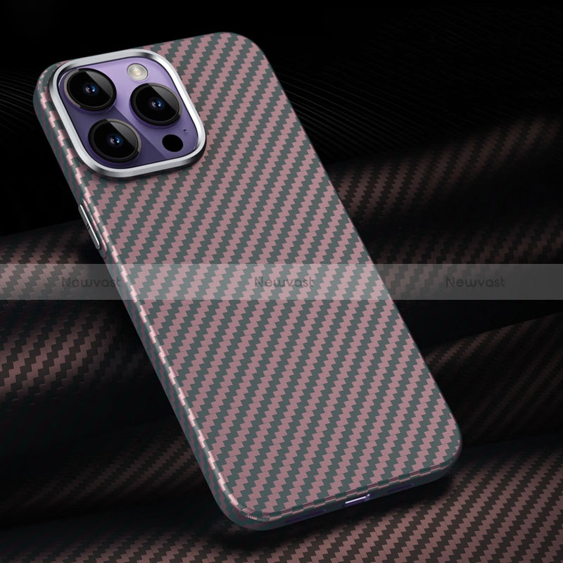 Luxury Carbon Fiber Twill Soft Case T01 for Apple iPhone 16 Pro