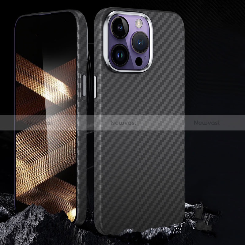 Luxury Carbon Fiber Twill Soft Case T01 for Apple iPhone 16 Pro