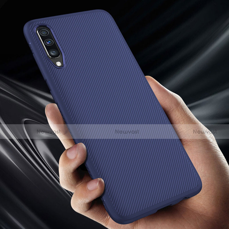 Luxury Carbon Fiber Twill Soft Case T02 for Samsung Galaxy A70