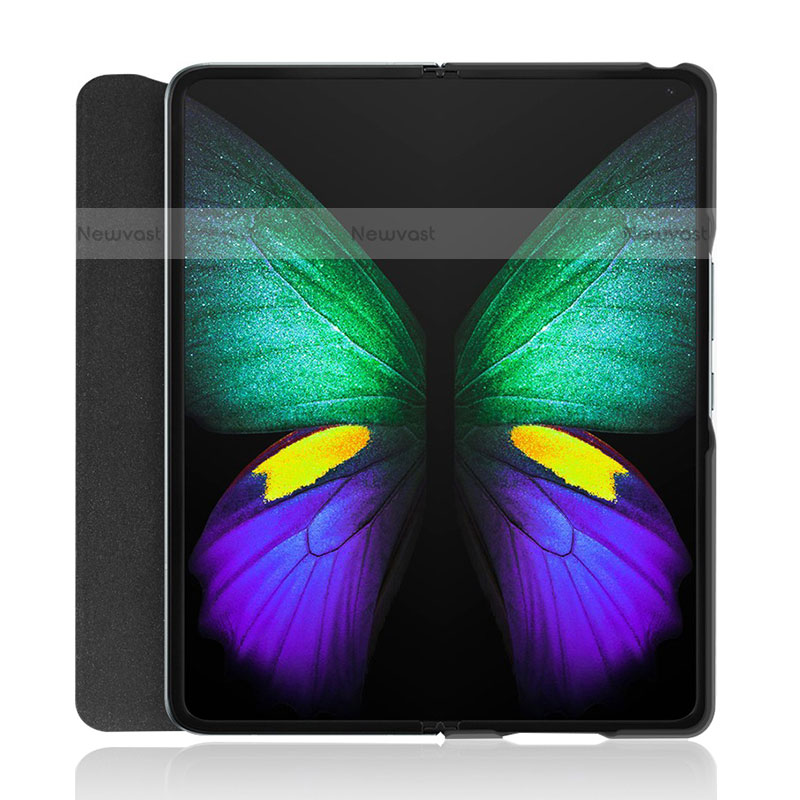 Luxury Leather Matte Finish and Plastic Back Cover Case L01 for Samsung Galaxy Z Fold3 5G