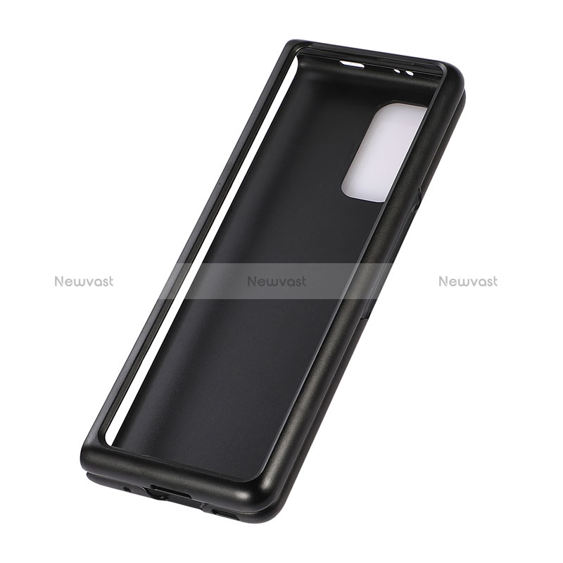 Luxury Leather Matte Finish and Plastic Back Cover Case S08 for Xiaomi Mix Fold 5G