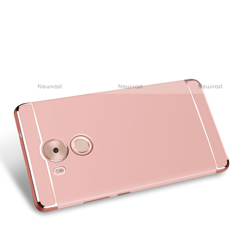 Luxury Metal Frame and Plastic Back Case for Huawei Mate 8 Rose Gold