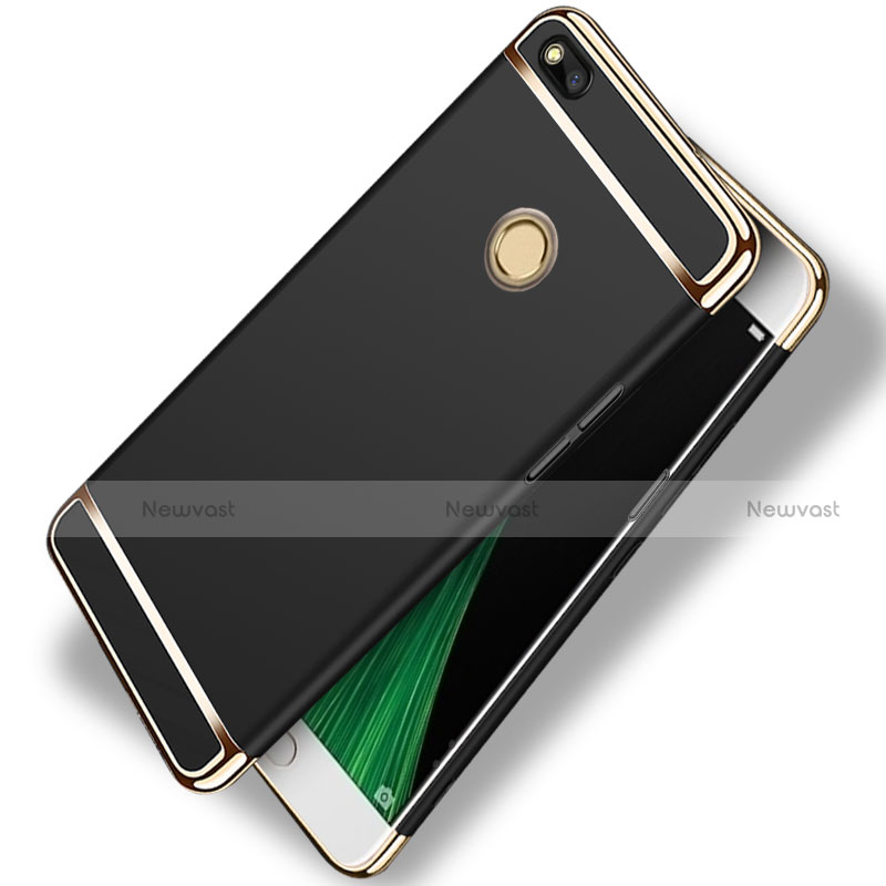 Luxury Metal Frame and Plastic Back Case for Huawei Nova Lite Black