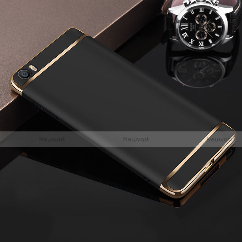 Luxury Metal Frame and Plastic Back Case for Xiaomi Mi 5 Black