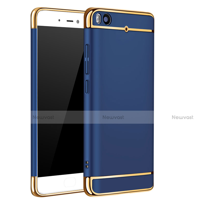 Luxury Metal Frame and Plastic Back Case for Xiaomi Mi 5S Blue