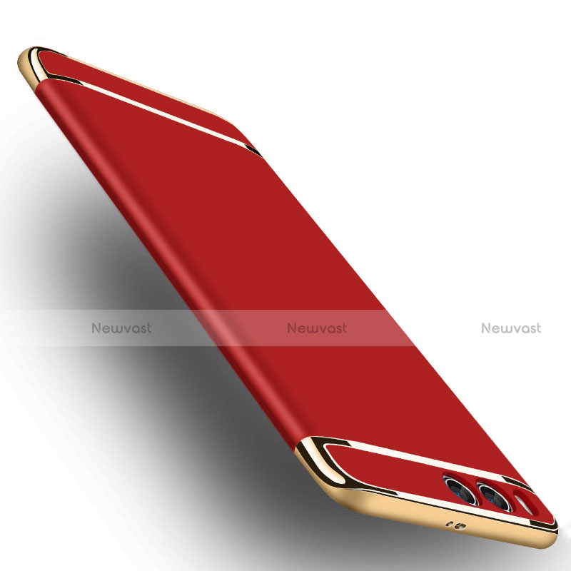 Luxury Metal Frame and Plastic Back Case for Xiaomi Mi 6 Red