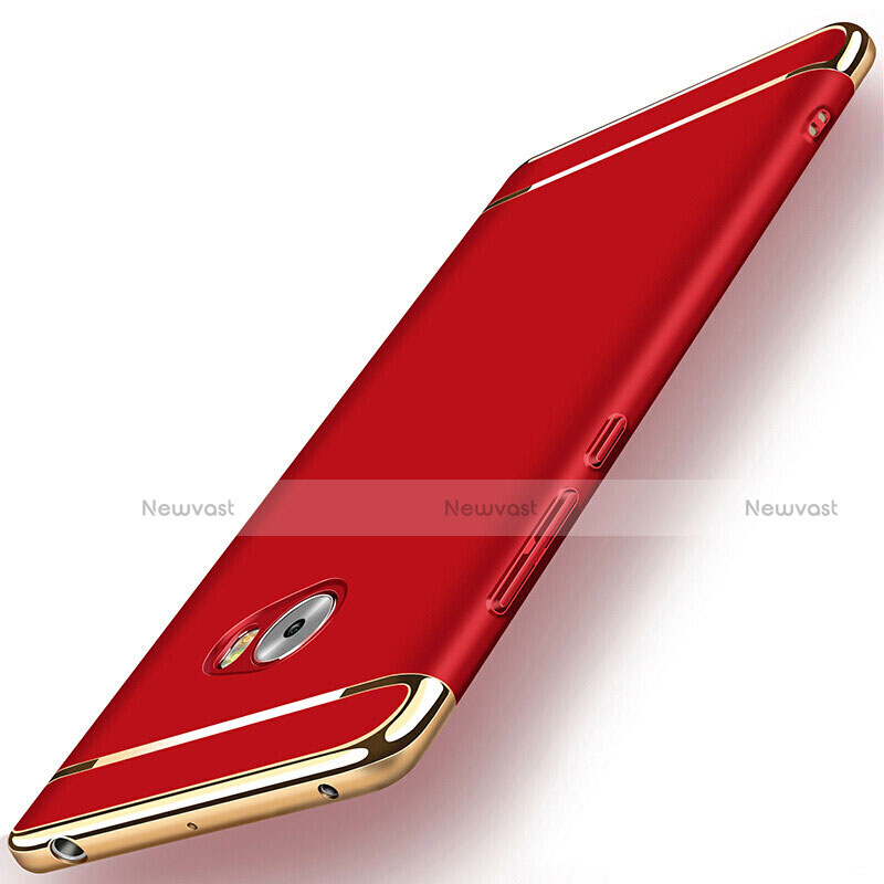 Luxury Metal Frame and Plastic Back Case for Xiaomi Mi Note 2 Red