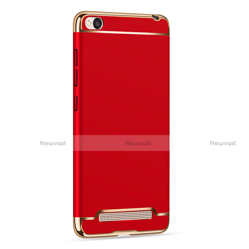 Luxury Metal Frame and Plastic Back Case for Xiaomi Redmi 4A Red