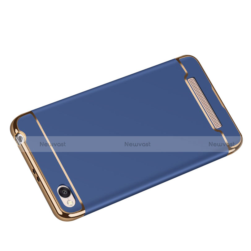 Luxury Metal Frame and Plastic Back Case for Xiaomi Redmi 5A Blue