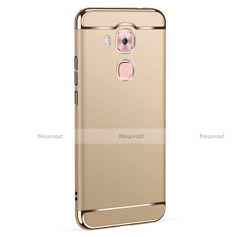 Luxury Metal Frame and Plastic Back Case M01 for Huawei Nova Plus Gold