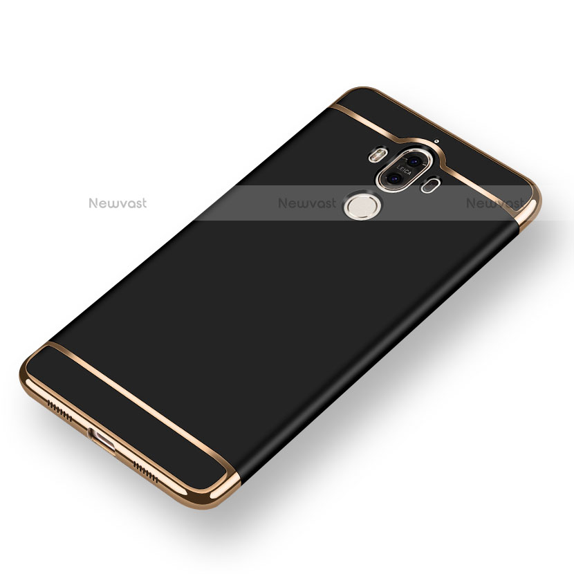 Luxury Metal Frame and Plastic Back Case M02 for Huawei Mate 9 Black