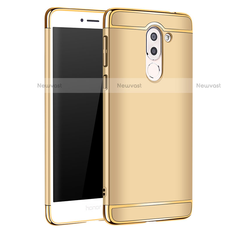 Luxury Metal Frame and Plastic Back Case M02 for Huawei Mate 9 Lite Gold