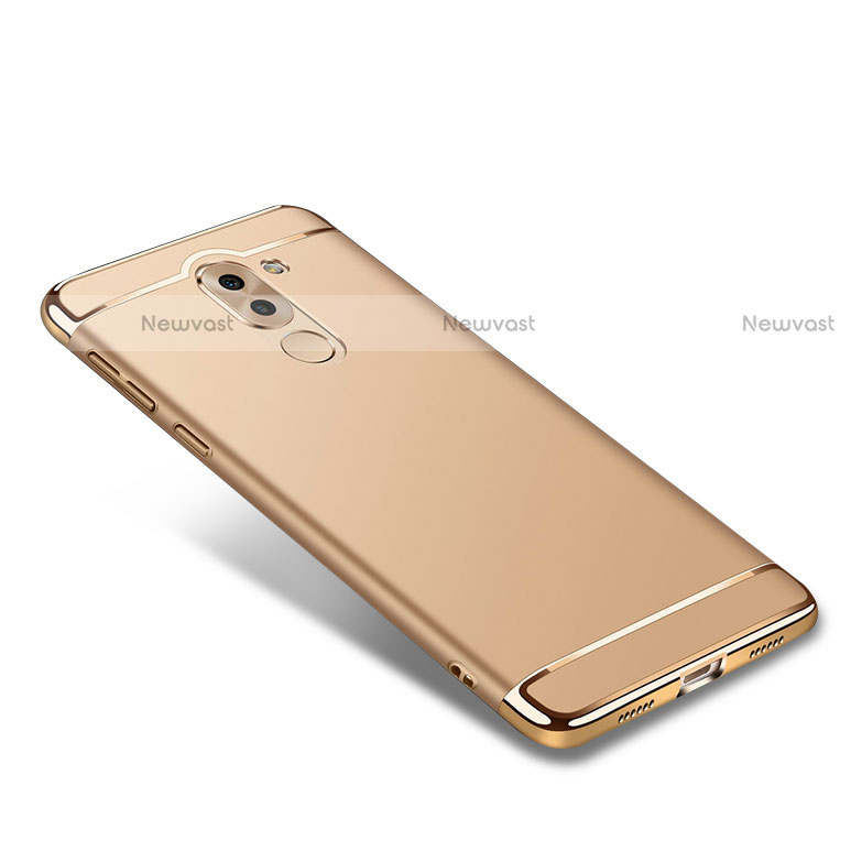 Luxury Metal Frame and Plastic Back Case M02 for Huawei Mate 9 Lite Gold