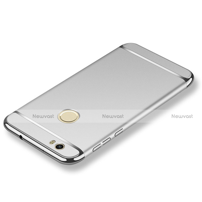 Luxury Metal Frame and Plastic Back Case M02 for Huawei Nova Silver