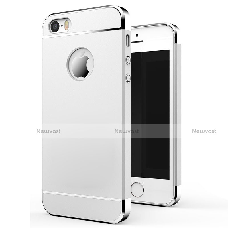 Luxury Metal Frame and Plastic Back Cover Case M01 for Apple iPhone 5S