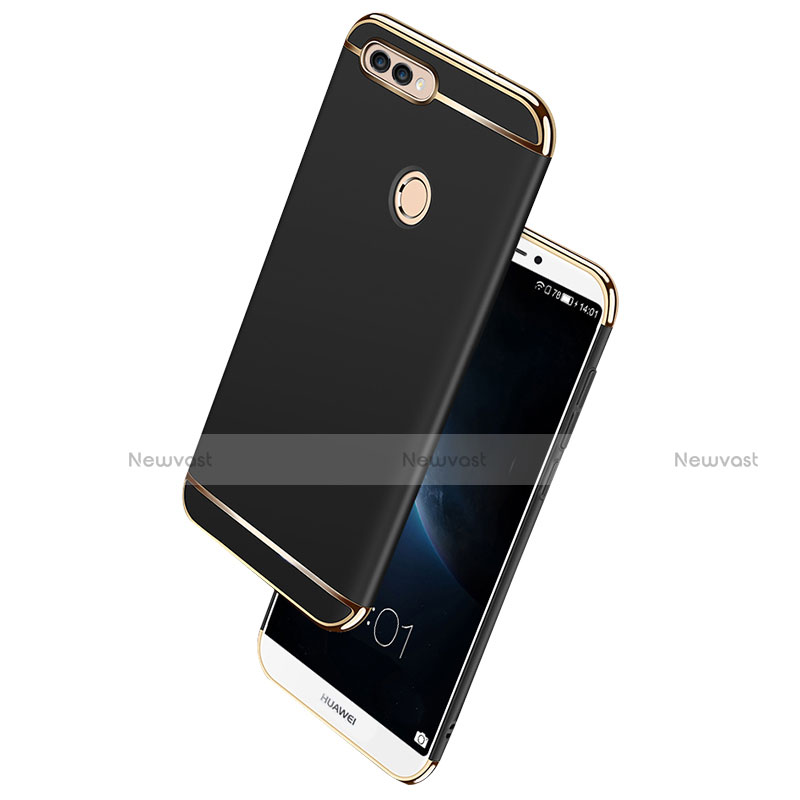 Luxury Metal Frame and Plastic Back Cover Case M01 for Huawei Enjoy 7S