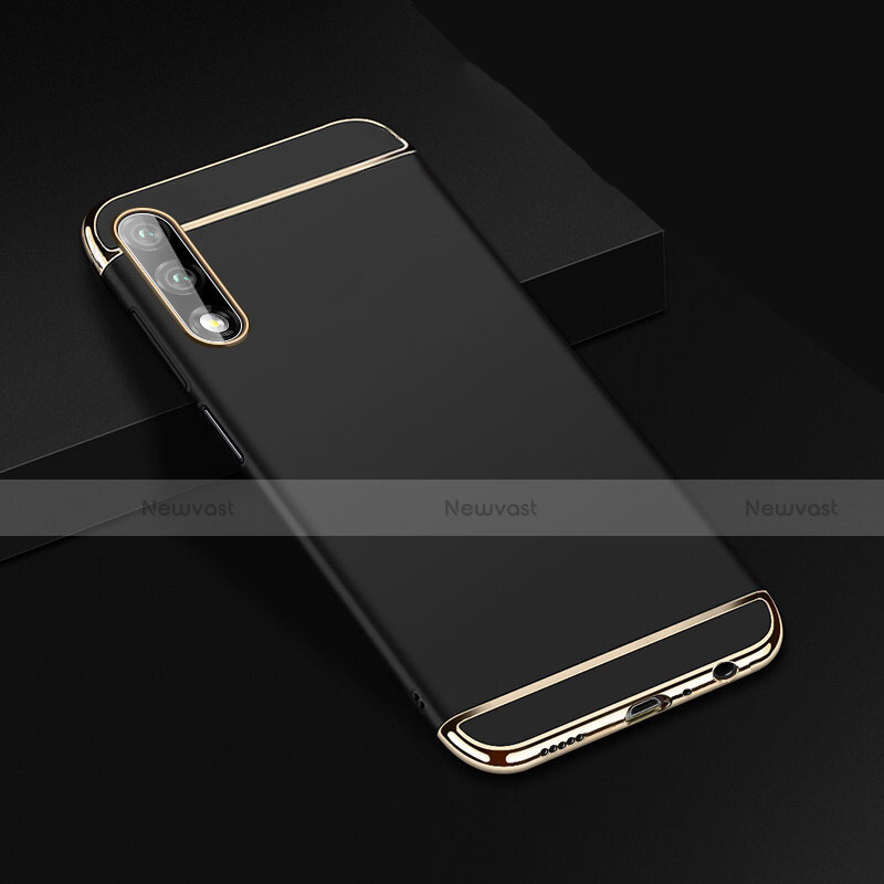 Luxury Metal Frame and Plastic Back Cover Case M01 for Huawei Honor 9X Black