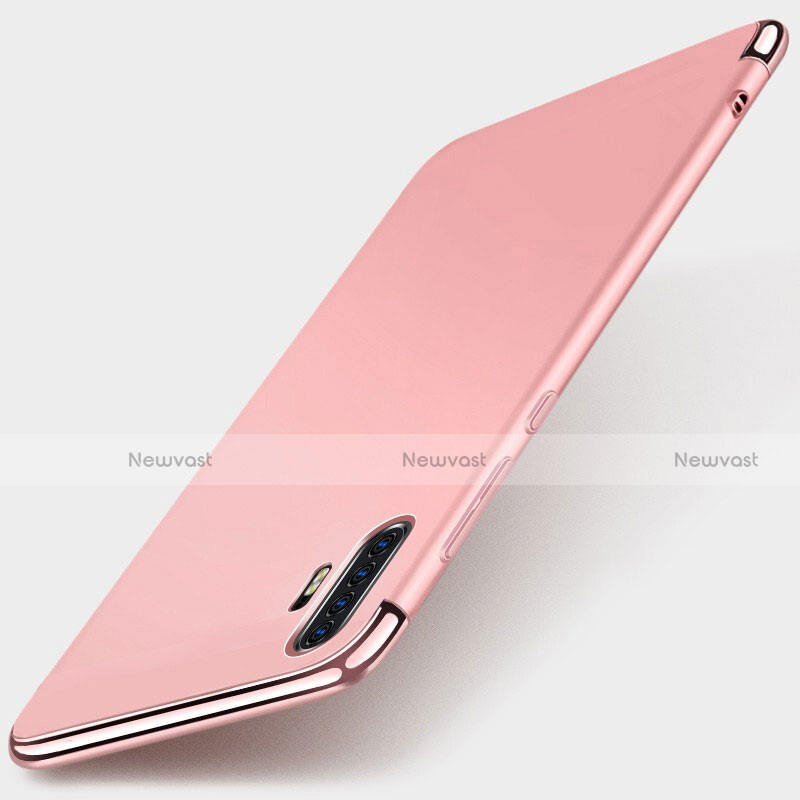 Luxury Metal Frame and Plastic Back Cover Case M01 for Huawei P30 Pro Rose Gold