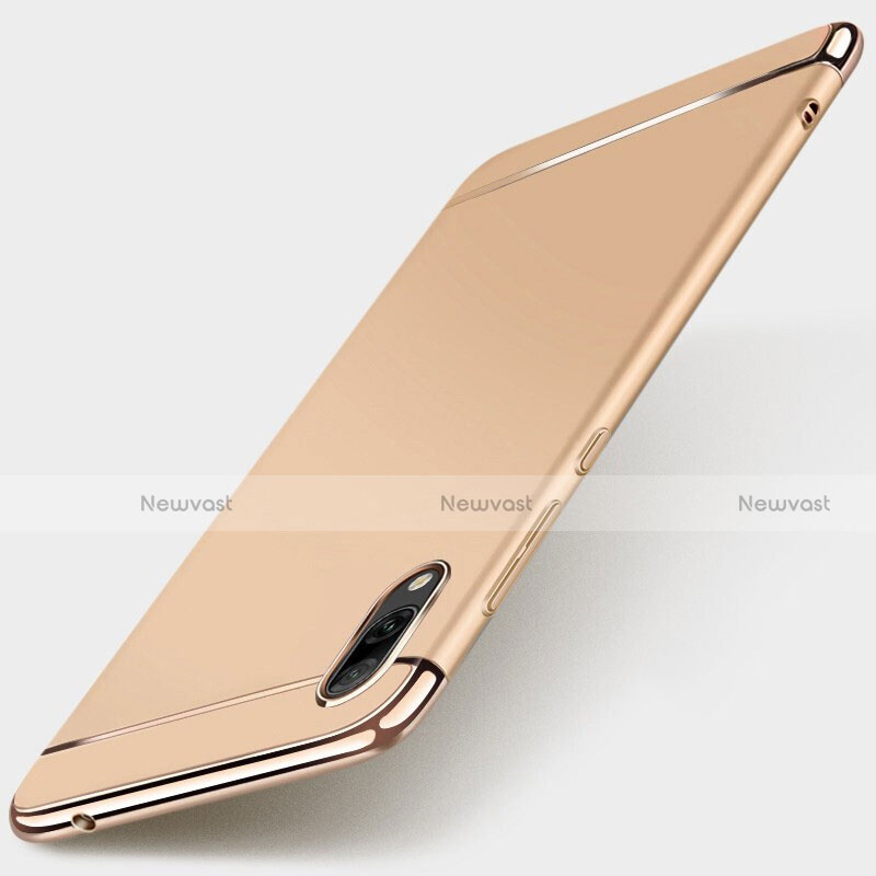 Luxury Metal Frame and Plastic Back Cover Case M01 for Huawei Y7 (2019)