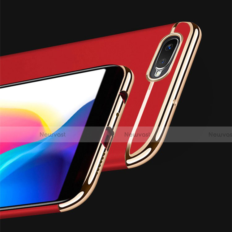 Luxury Metal Frame and Plastic Back Cover Case M01 for Oppo A7