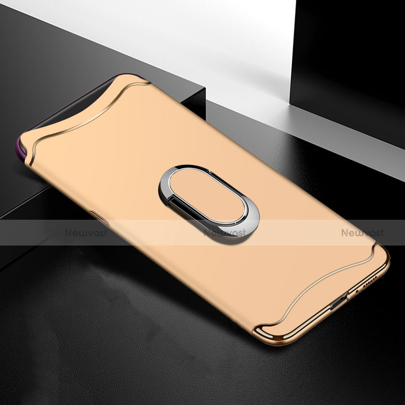 Luxury Metal Frame and Plastic Back Cover Case M01 for Oppo Find X Super Flash Edition