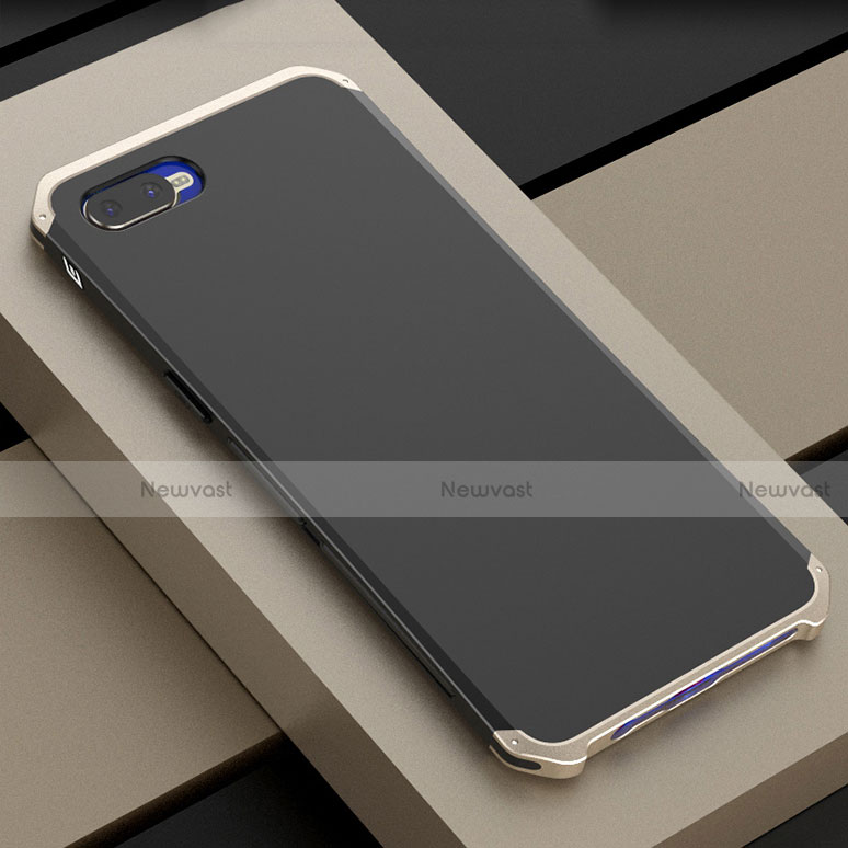 Luxury Metal Frame and Plastic Back Cover Case M01 for Oppo R17 Neo