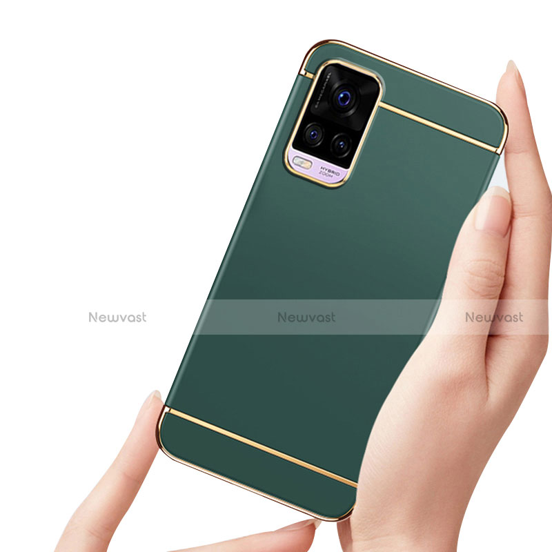 Luxury Metal Frame and Plastic Back Cover Case M01 for Vivo V20 Pro 5G