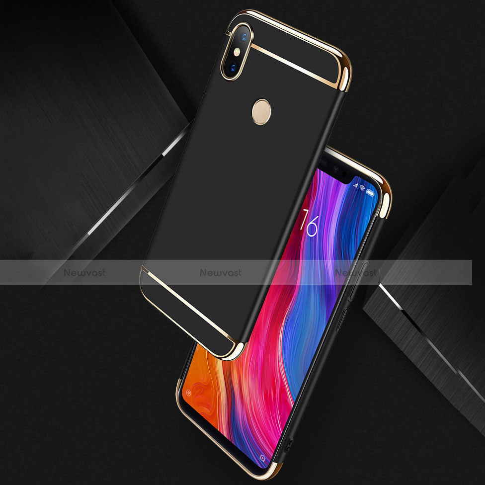 Luxury Metal Frame and Plastic Back Cover Case M01 for Xiaomi Mi 8
