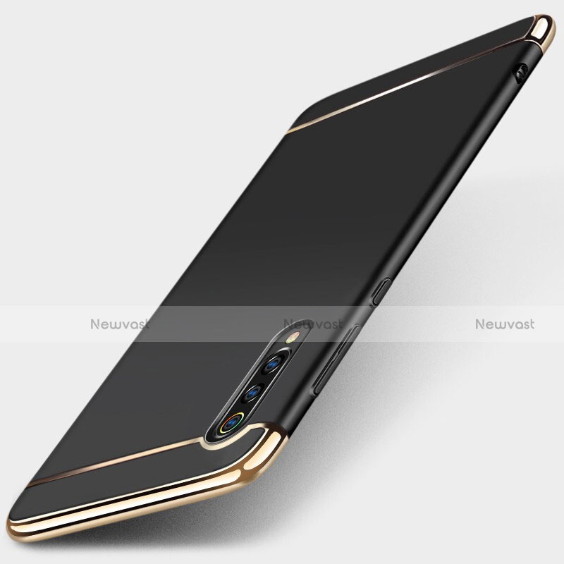 Luxury Metal Frame and Plastic Back Cover Case M01 for Xiaomi Mi 9 Lite Black