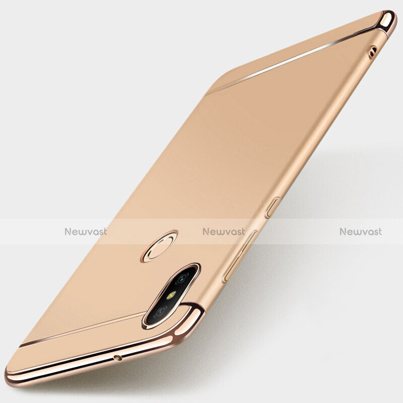 Luxury Metal Frame and Plastic Back Cover Case M01 for Xiaomi Mi A2 Lite