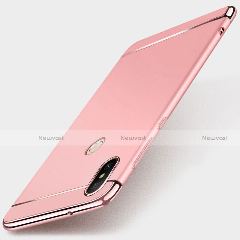 Luxury Metal Frame and Plastic Back Cover Case M01 for Xiaomi Mi A2 Lite