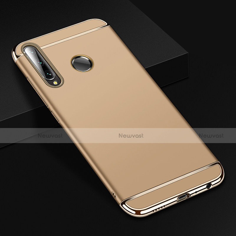 Luxury Metal Frame and Plastic Back Cover Case T01 for Huawei Honor 20E Gold