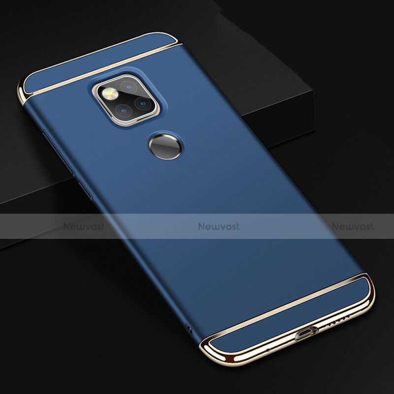 Luxury Metal Frame and Plastic Back Cover Case T01 for Huawei Mate 20 X 5G